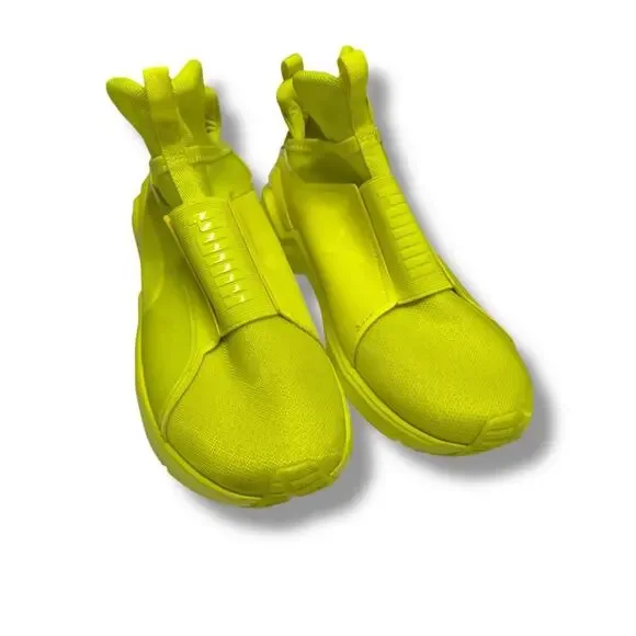 Puma x Rhianna Women’s Fierce 2 Yellow Glow Training Shoes Sneakers 9 - Picture 2 of 8